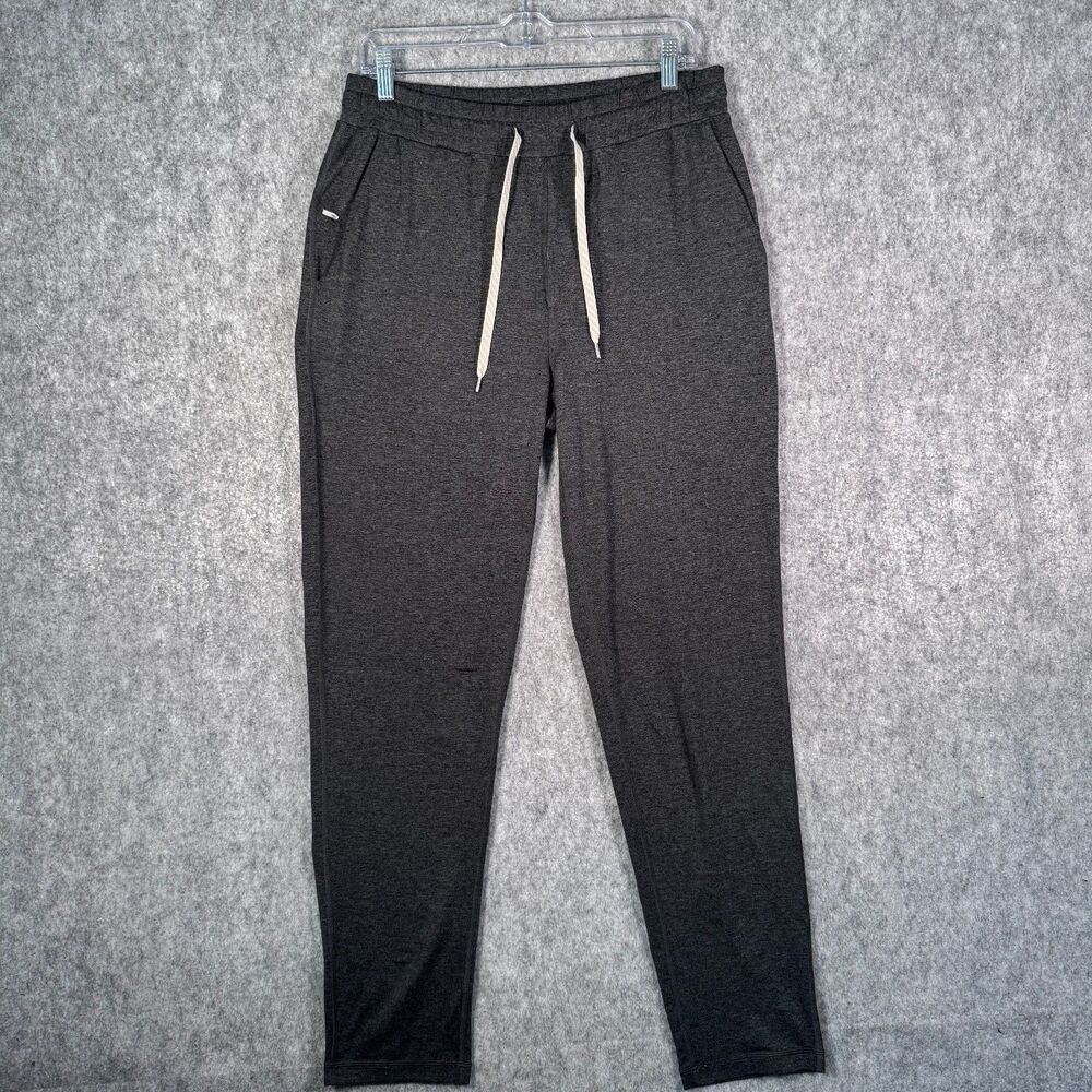 Vuori Ponto Performance Joggers Pants Mens Large Gray Athletic Performance